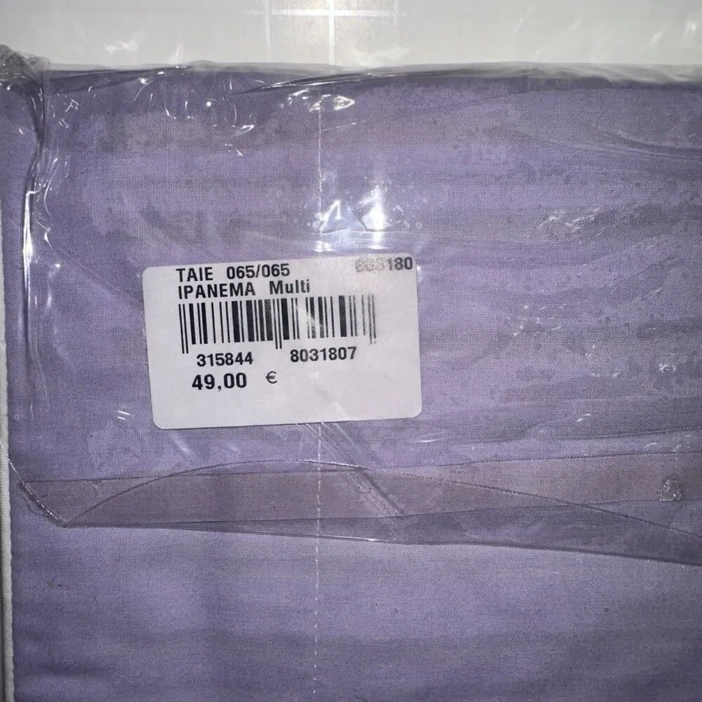 Yves Delorme IPANEMA MULTI PERCALE PILLOWCASE LUXURY 25x25 In
